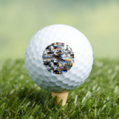 Balles De Golf Attaque arc-en-ciel (T-shirt Insitu)