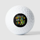 Balles De Golf Attention maternelle j'arrive Dino (Recto)