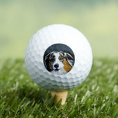 BALLES DE GOLF AUSTRALIAN SHEPHERD (T-shirt Insitu)
