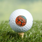 BALLES DE GOLF AUSTRALIE ART (T-shirt Insitu)