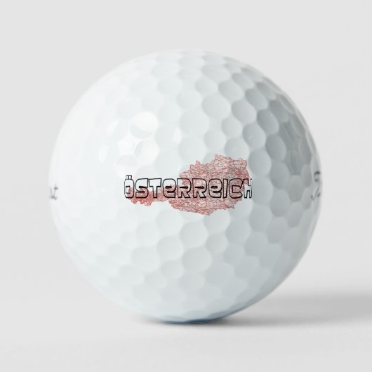 Balles De Golf Autriche (Recto)