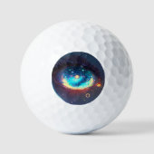 balles de golf avec design oeil (Recto)