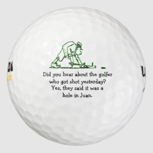 Balles De Golf Avez-vous entendu parler du golfeur qui a été touc