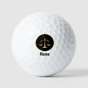Balles De Golf Avocat personnalisé Juge Balls de golf