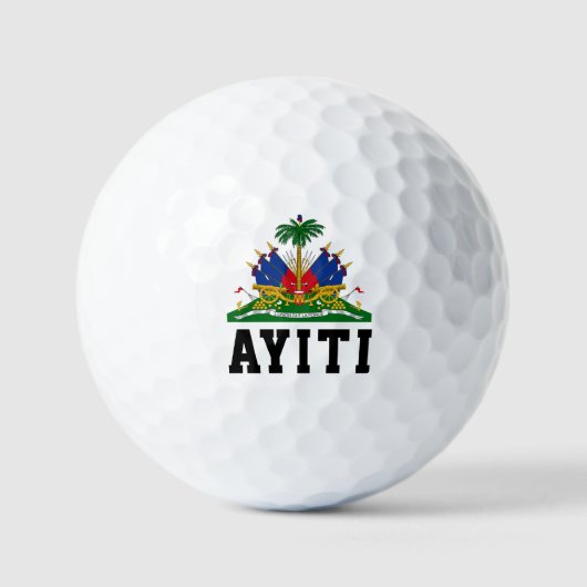Balles De Golf Ayiti (Recto)