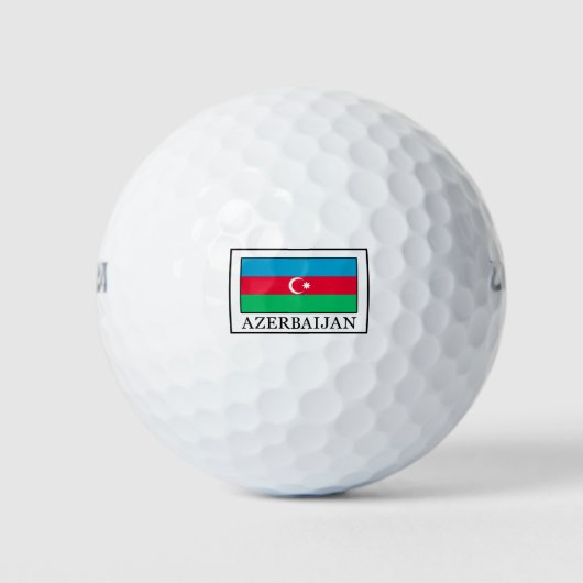 Balles De Golf Azerbaïdjan (Devant)