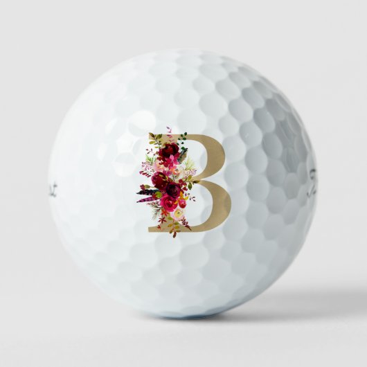 Balles De Golf B Floral (Recto)