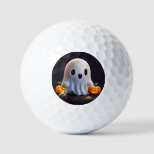 Balles De Golf Baby Ghost Déplaisant mignon caractère Halloween
