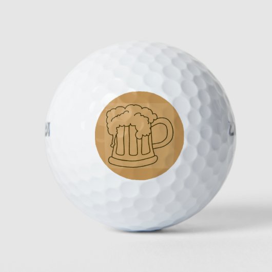 Balles De Golf Bachelor Party Beer Mug (Devant)