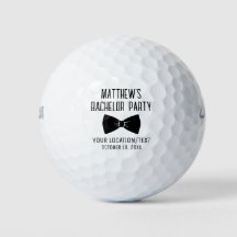 Bachelor Party Black Bow Cravate Mariage Faveur