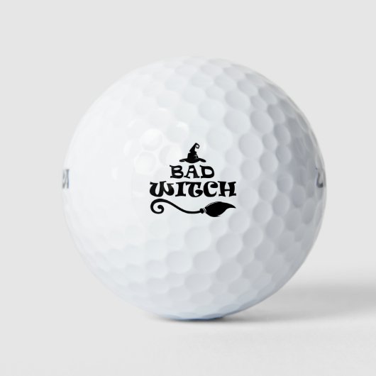 Balles De Golf Bad Witch Golf Balls (Devant)