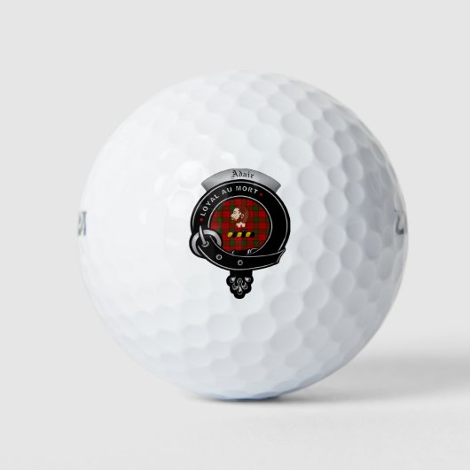 Balles De Golf Badge Adair Clan Golf Balls (Devant)