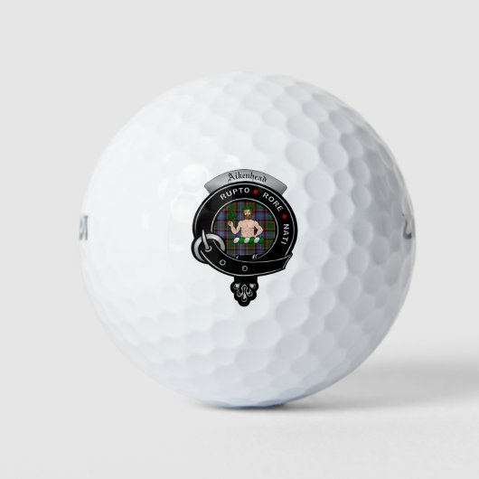 Balles De Golf Badge de Clan Aikenhed Golf Balls (Devant)