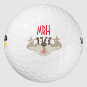 Balles De Golf Badger Badger_C'est mon ballon_Personnalisé