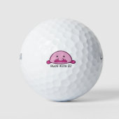 Balles De Golf Badigeonner avec / Blobfish (Devant)