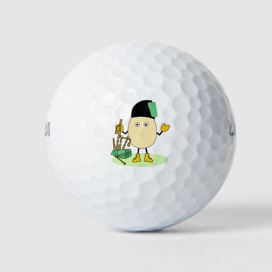 Balles De Golf Bagpipe Egghead (Devant)