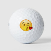 Balles De Golf Baiser - Emoji (Devant)