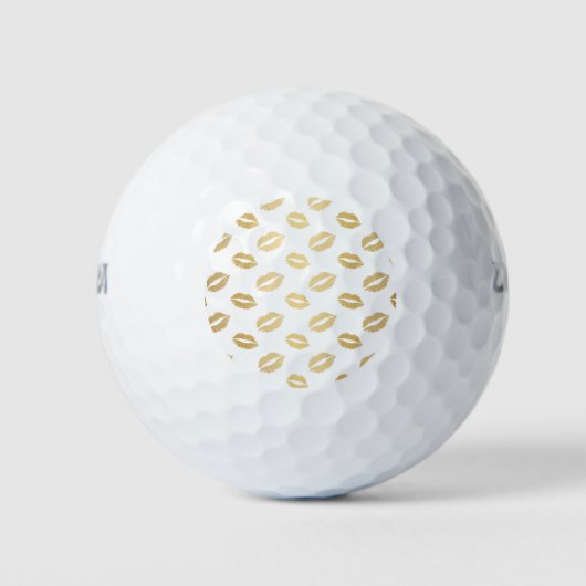 Balles De Golf Baisers Brillant (Devant)