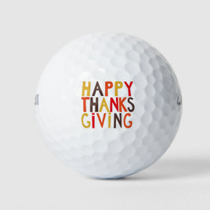 Balles De Golf Bal de golf bon thanksgiving