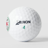 Balles De Golf Bal de golf cool avec son nom (Logo)