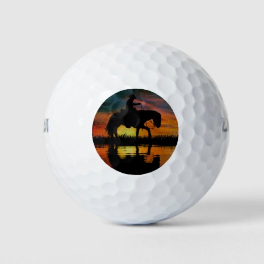 Balles De Golf Bal de golf Cowboy (Devant)