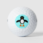 Balles De Golf Bal de golf de Cute Penguin (Devant)