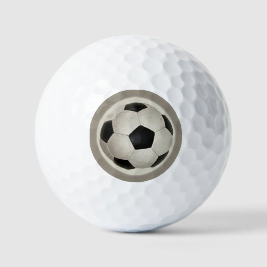 Balles De Golf Bal de golf de football (Recto)