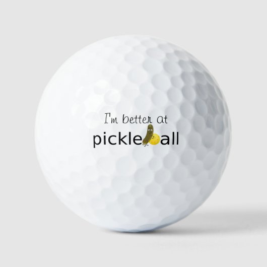 Balles De Golf Bal De Golf De Pickleball Dilly-O (Recto)