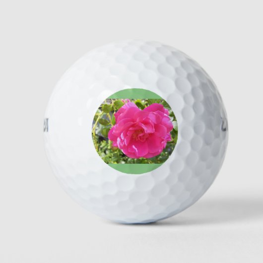 Balles De Golf Bal de golf de Rose (Devant)