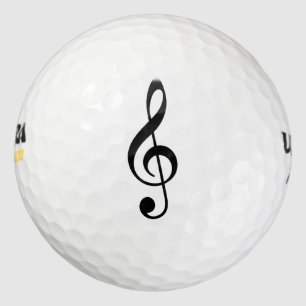 Balles De Golf Bal de golf de Treble Clef