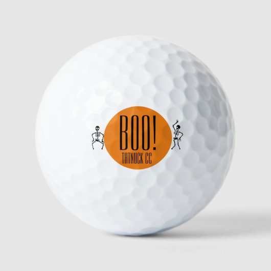 Balles De Golf Bal de golf Halloween Custom (Recto)