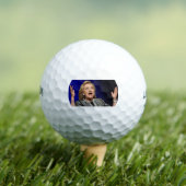 Balles De Golf Bal de golf Hillary Clinton (T-shirt Insitu)