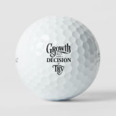 Balles De Golf Bal de golf motivant (Recto)