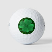 Balles De Golf Bal de golf shamrock (Devant)
