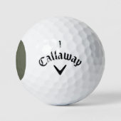 Balles De Golf Bal de golf vert Moss à deux tons - Impression per (Logo)