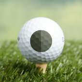 Balles De Golf Bal de golf vert Moss à deux tons - Impression per (T-shirt Insitu)