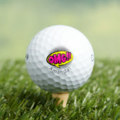 Balles De Golf Bal de golf Warbird de l'OMG personnel (T-shirt Insitu)