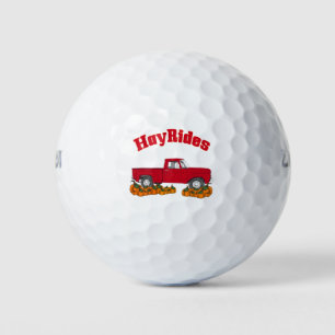Balles De Golf balades en foin