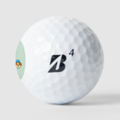 Balles De Golf Balancement Parfait  Nom du Chien / Initiale (Logo)