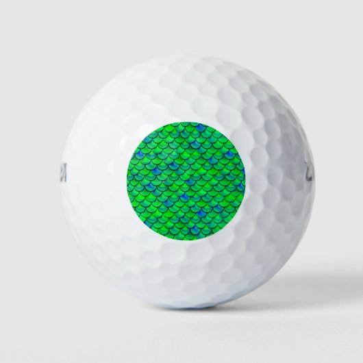 Balles De Golf Balances bleues vertes (Devant)