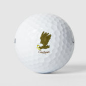 Balles De Golf Bald Eagle Design (Devant)