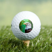 Balles De Golf Bald Eagle Golf Ball (T-shirt Insitu)