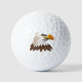 Balles De Golf Bald eagle head (Recto)