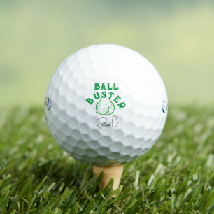 Balles De Golf "Ball Buster" Drôle Boules de golf personnalisées,