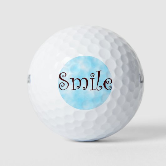 Balles De Golf Ball de golf souriant (Devant)