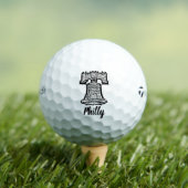 Balles De Golf Ballon de golf de Philadelphie en liberté (T-shirt Insitu)