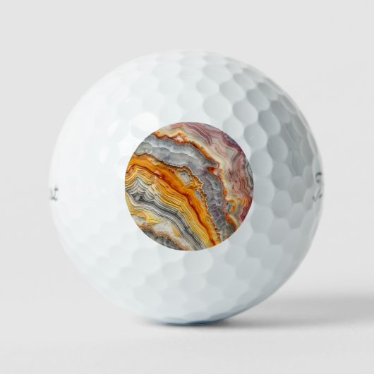 Balles De Golf Ballons de golf 3 D Agate (Recto)
