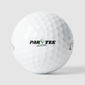 Balles De Golf Ballons de golf amusants - Puns par Tee personnali (Recto)