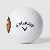 Balles De Golf Ballons de golf Brown Eye Funny (Logo)