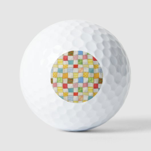Balles De Golf Ballons de golf CRAZY QUILT (Recto)